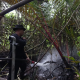 Kebakaran Hutan dan Lahan di Dayun Siak Dipadamkan Brimob Polda Riau